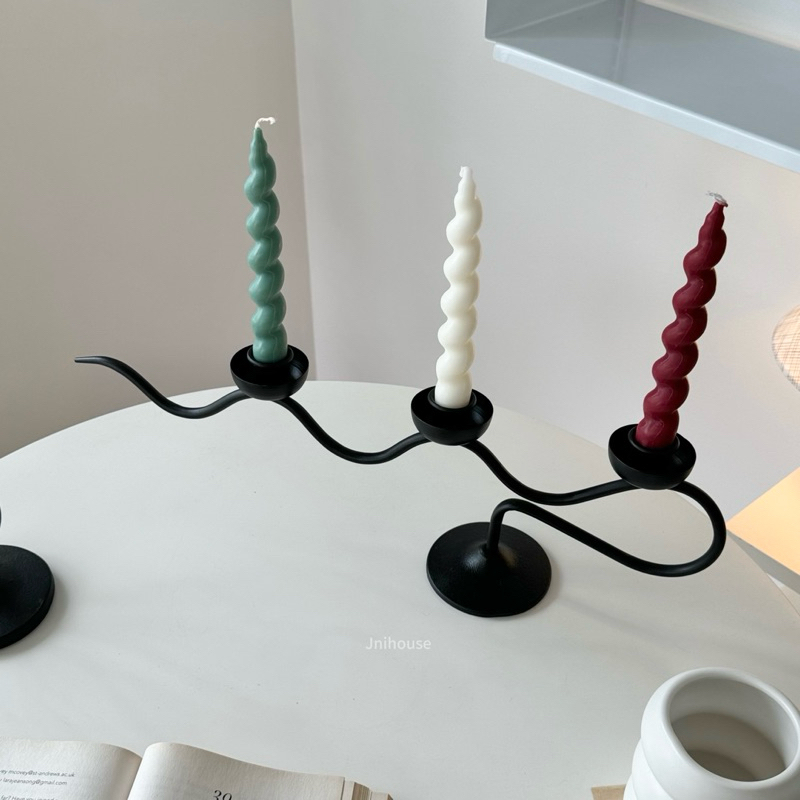 [พร้อมส่ง] Jnihouse : เชิงเทียนเหล็ก (Candle Holder)