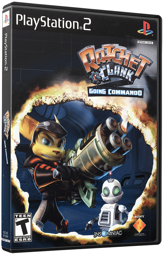 แผ่นเกมส์ PS2 : Ratchet & Clank - Going Commando