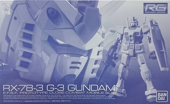 (RG) 1/144 Gundam Rx -78 G-3 (Bandai Limited)