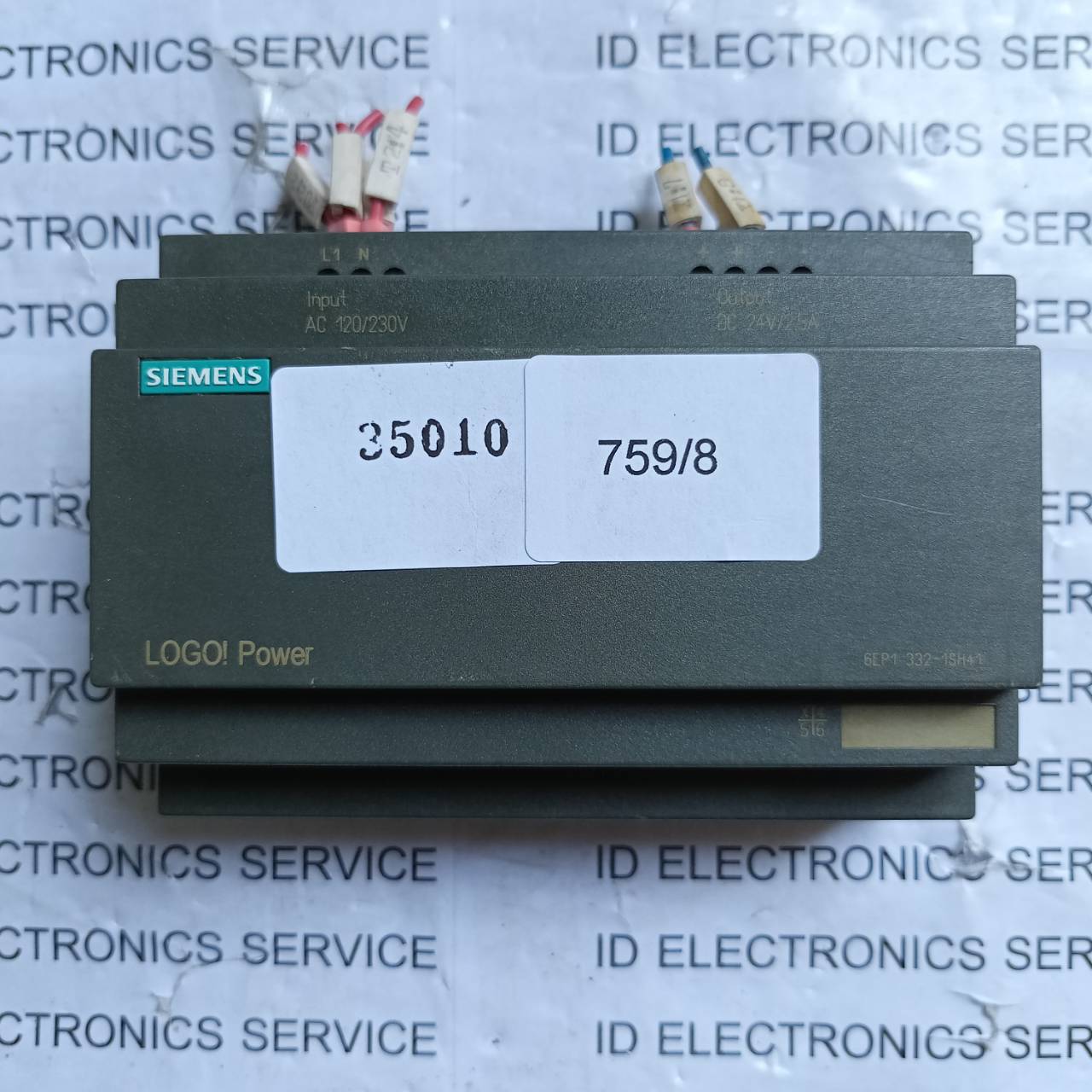PLC " SIEMENS " MODEL : 6EP1332-1SH41
