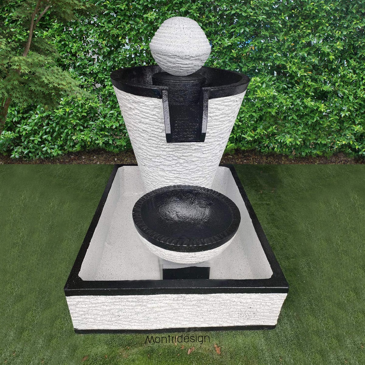 ชุดน้ำล้น น้ำเท ตั้งพื้น น้ำล้นจัดสวน น้ำล้นแต่งสวน รุ่น kids99 ขนาด สูง 80 cm. (จำนวน 1 ชุด ฟรีปั้มน้ำ)