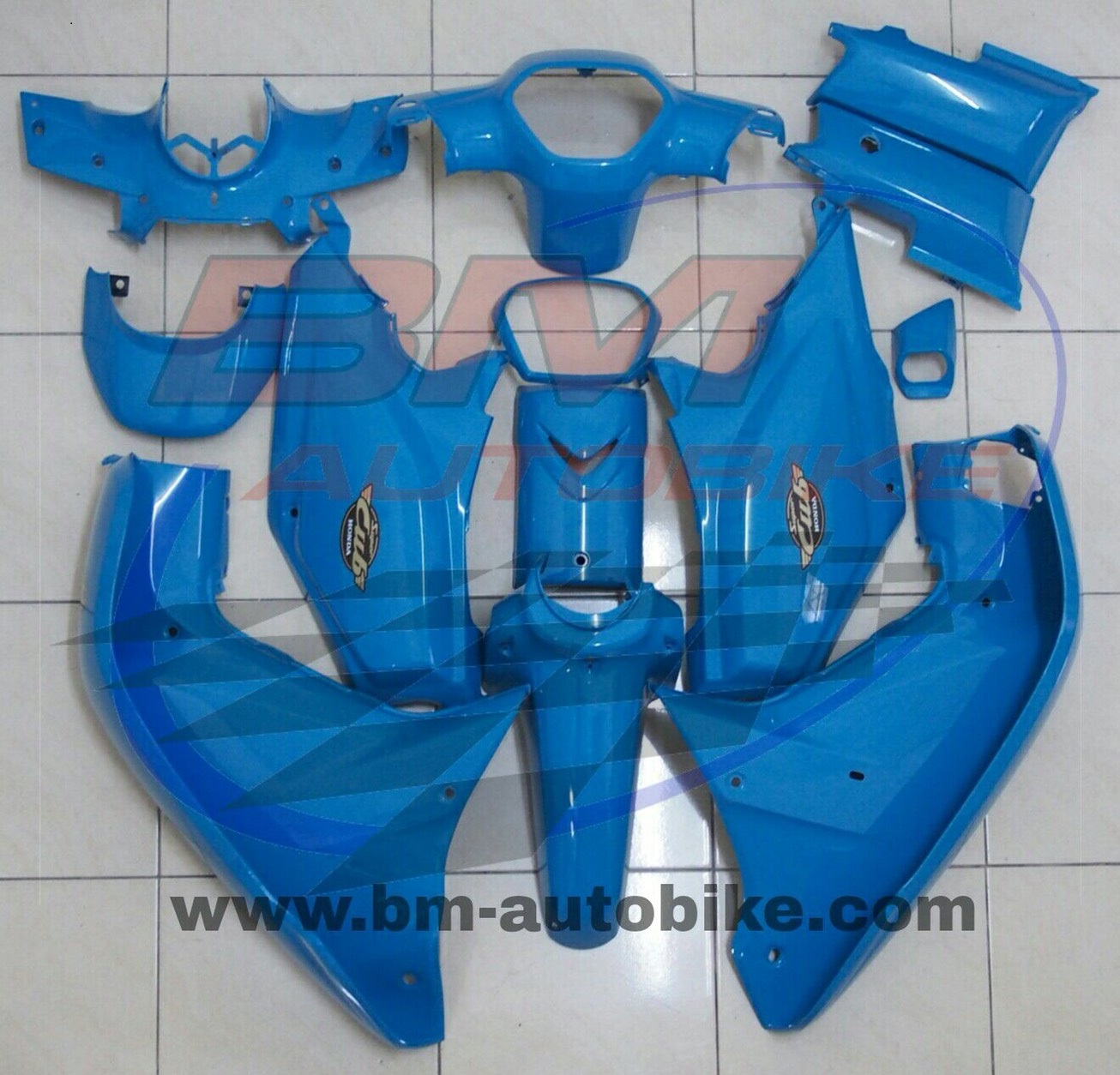 ชุดสี DREAM SUPER CUB 110I สีฟ้าล้วน 4 กก.