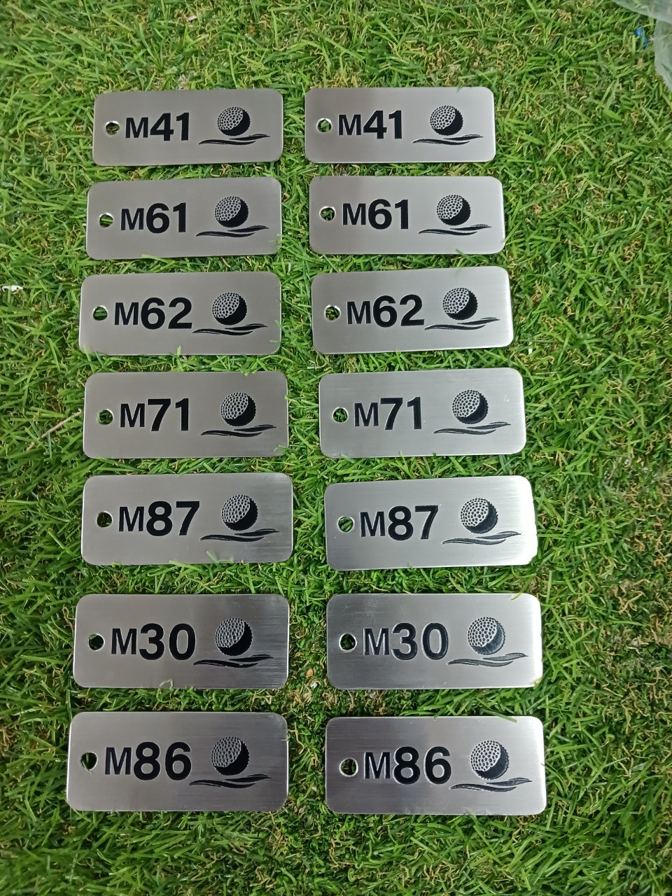 ป้ายเนมเพลท เเสตนเลสกัดกรด