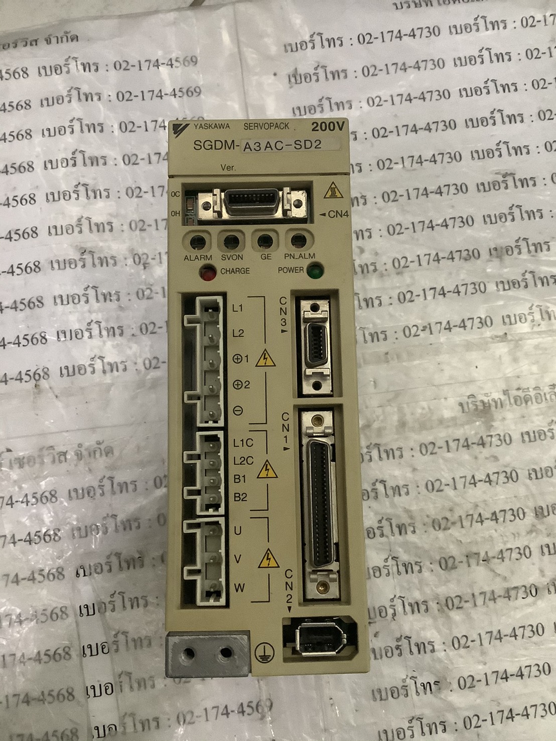SGDM-A3AC-SD2 DRIVE "YASKAWA"