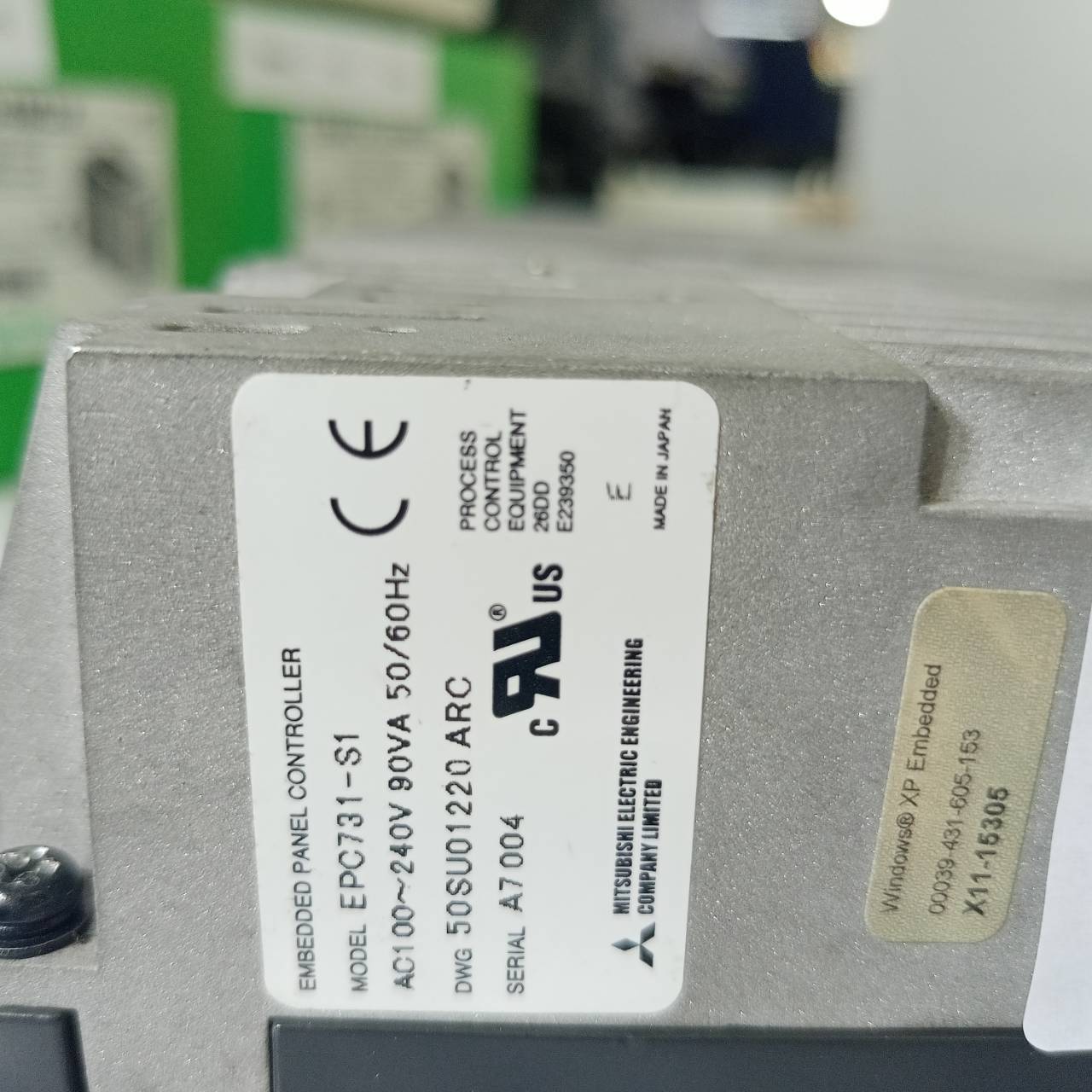 LCD TOUCH SCREEN " MITSUBISHI " MODEL : EPC731-S1