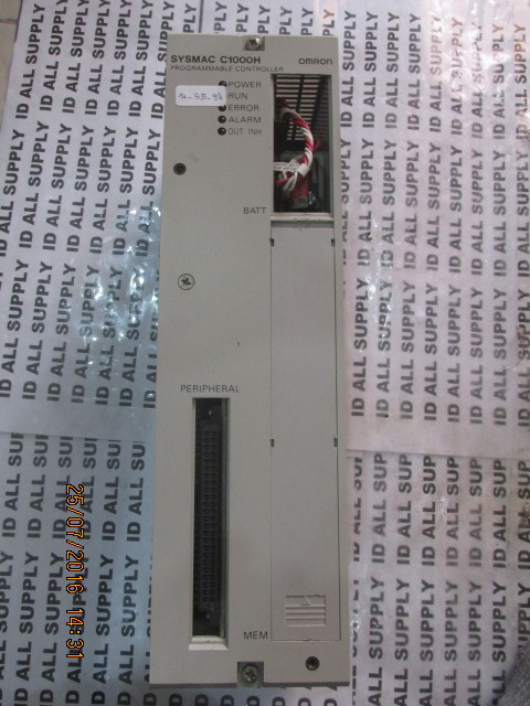 PLC " OMRON " MODEL : C1000H-CPU01-EV1