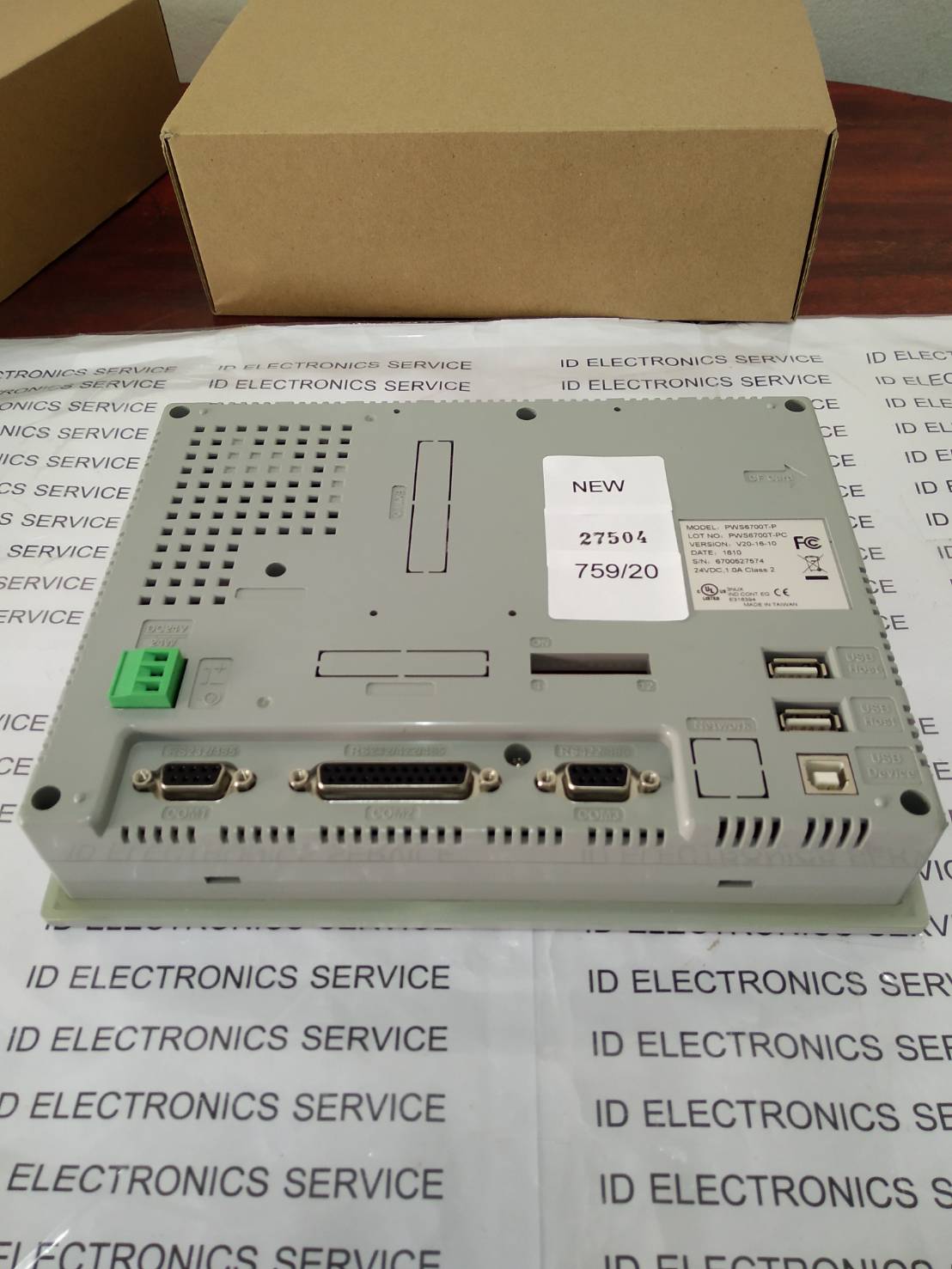 Hitech hmi รุ่น PWS6700T-P