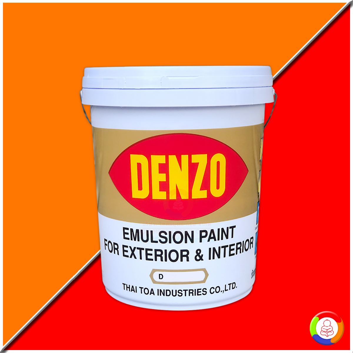 Denzo Exterior Emulsion Paint (เฉดพิเศษ)
