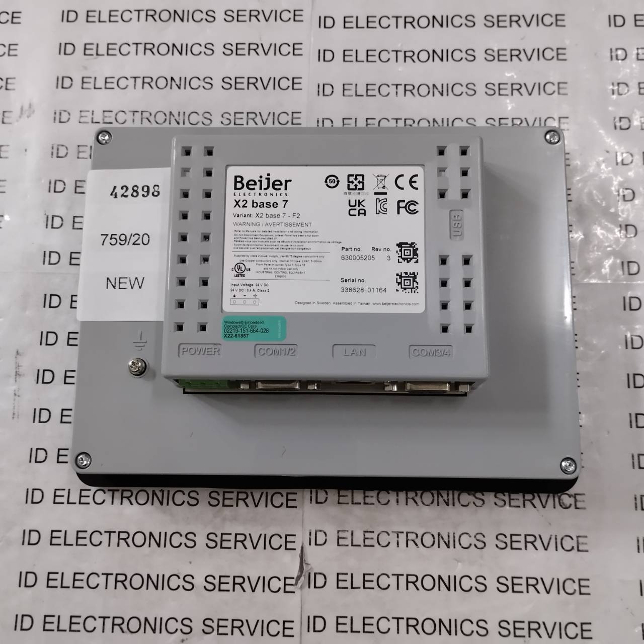 LCDTOUCH SCREEN " BEIJER " MODEL : X2 base 7-F2