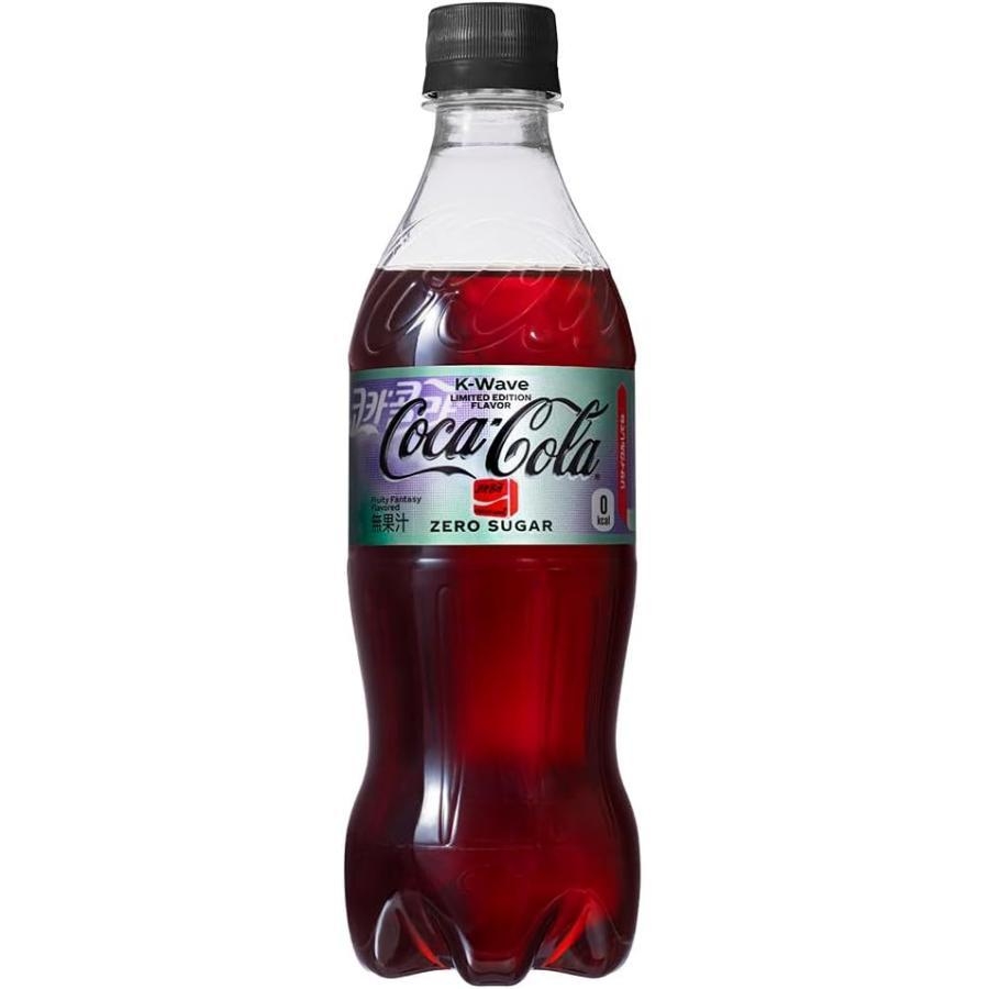 โค้กสูตรไม่มีน้ำตาลที่ผสมน้ำผลไม้เบอร์รี่ Coca Cola Limited Edition Zero K-Wave 500 ml