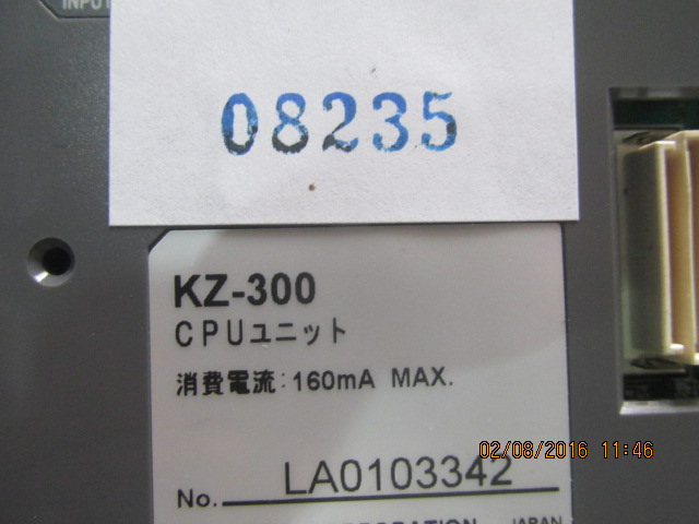 PLC " KEYENCE " MODEL : KZ-300