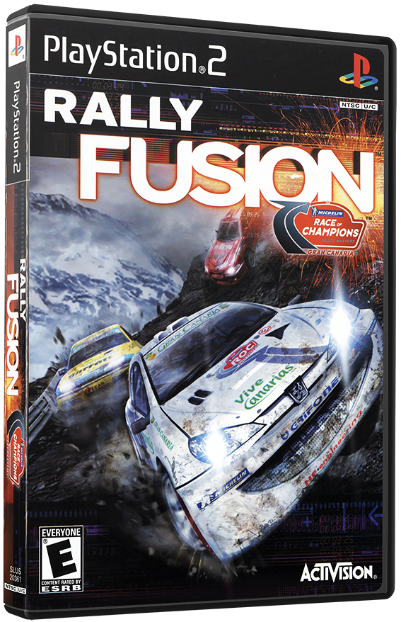 แผ่นเกมส์ PS2 : Rally Fusion - Race of Champions