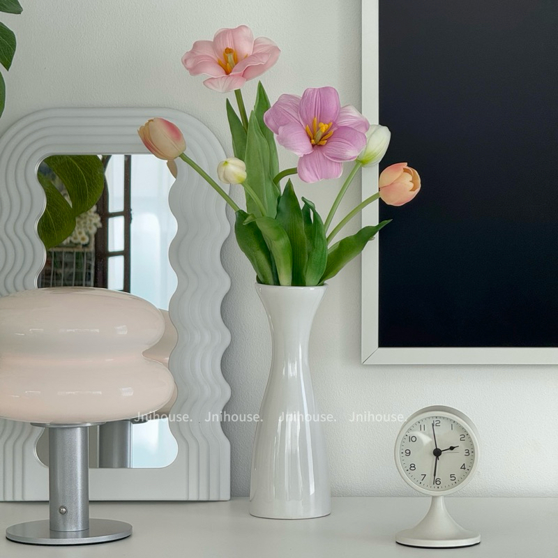 [พร้อมส่ง] Jnihouse : แจกันเซรามิก แจกันดอกไม้ทรงสูง (Vase)