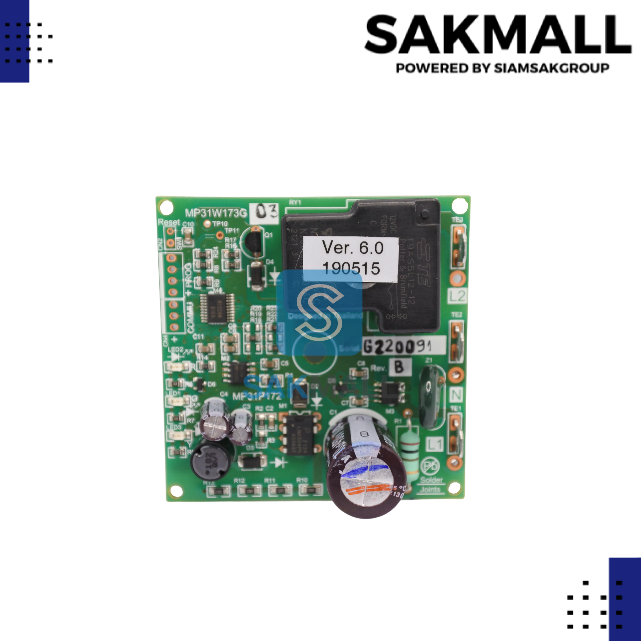 แผงวงจรปั๊มน้ำอัติโนมัติแบบถังแรงดัน UMCH-755S.15