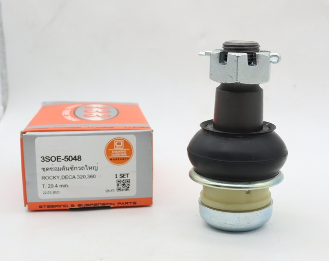 ชุดซ่อม ลูกหมาก คันชัก ISUZU ROCKY, DECA 320, 360 อีซูซุ เดก้า ร็อกกี้ ขนาด เตเปอร์แกน มิล เบอร์ แท้ / 3SOE - 5048 ยี่ห้อ 333 (ประกัน 6 เดือน)