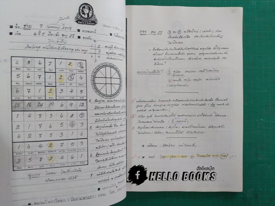 เคล็ดลับและดวงตัวอย่าง เลข ๗ ตัว ๙ ฐาน