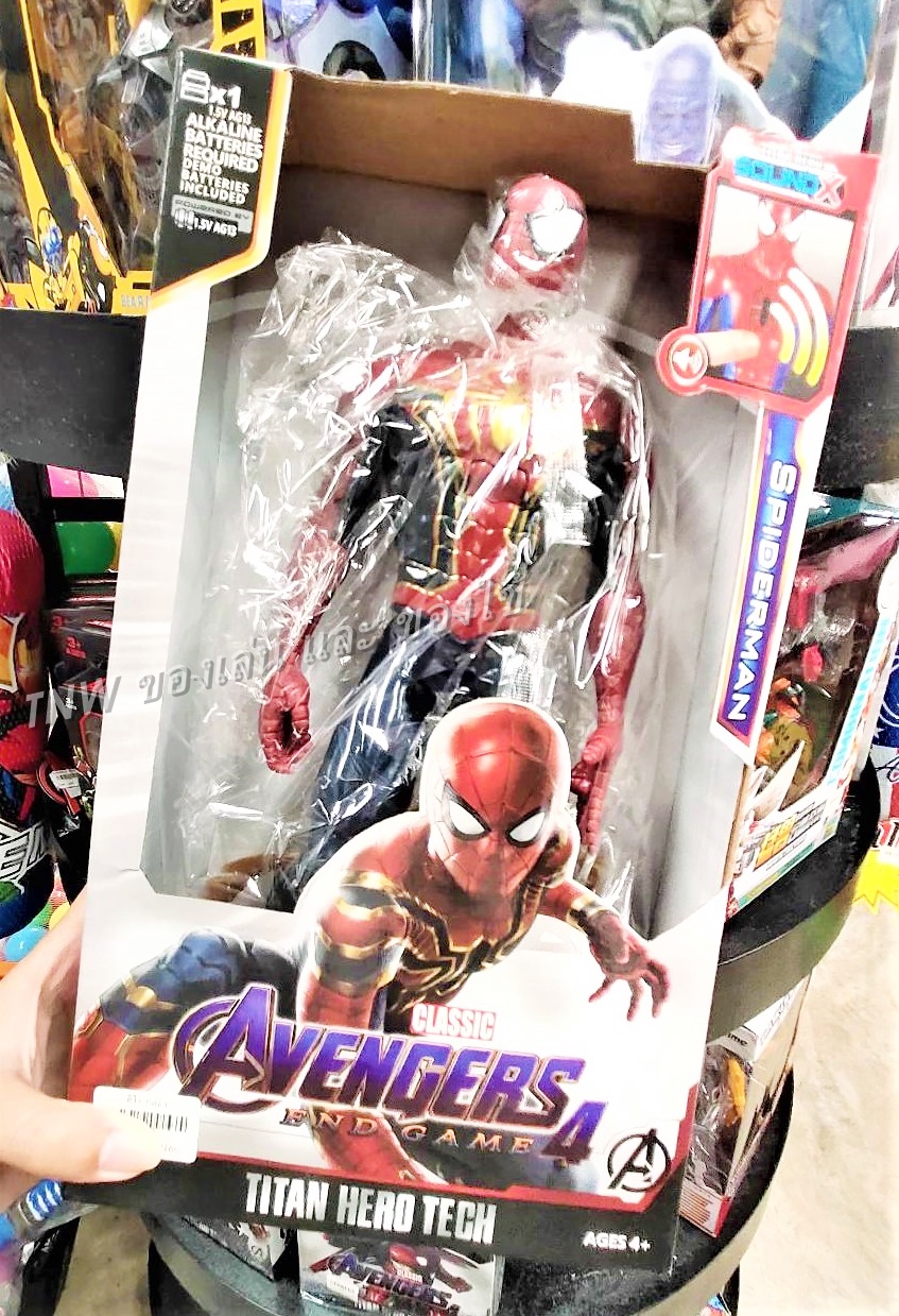 💥 โมเดลฮีโร่ โมเดลสไปเดอร์แมน SPIDER MAN มีเสียง มีไฟ 💥