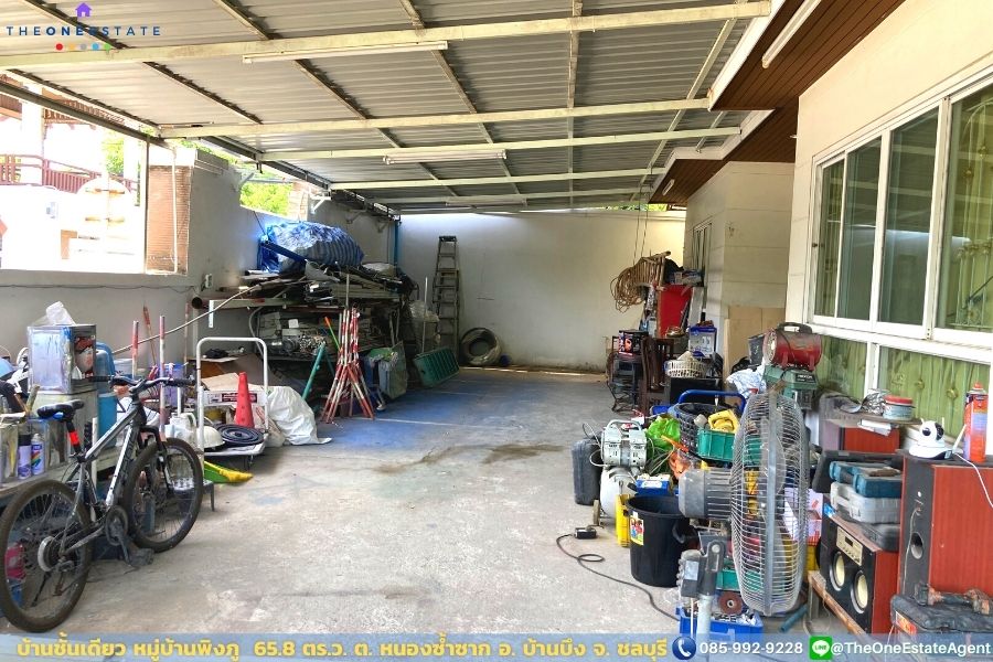 📣 บ้านเดี่ยวชั้นเดียว หมู่บ้านพิงภู บ้านอารมณ์รีสอร์ทเชิงเขา ต. หนองซ้ำซาก อ. บ้านบึง จ. ชลบุรี The Best ! | โทร. 085-992-9228