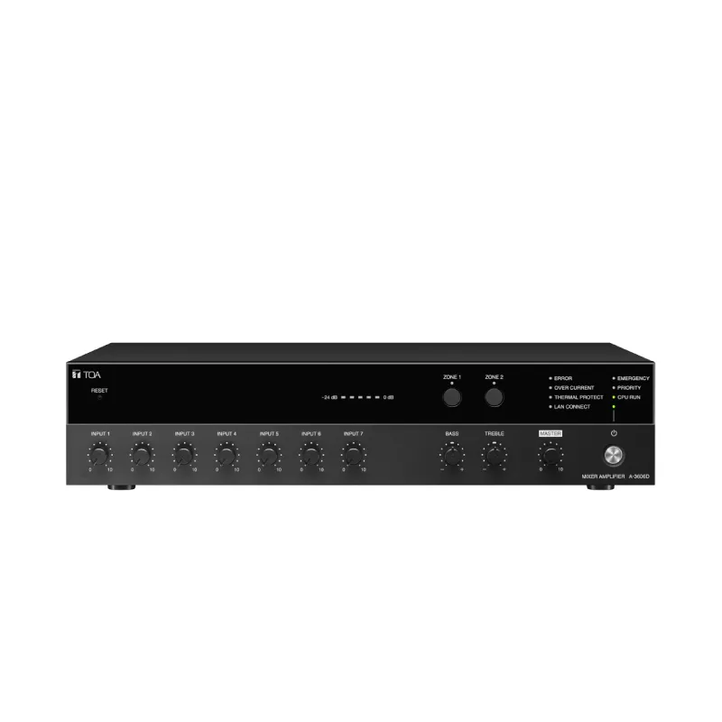TOA A-3648D Digital Mixer Amplifier 480 วัตต์ PA amplifier