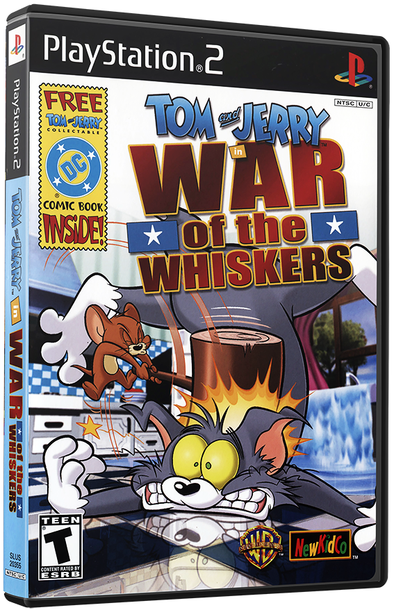แผ่นเกมส์ PS2 : Tom & Jerry in War of the Whiskers