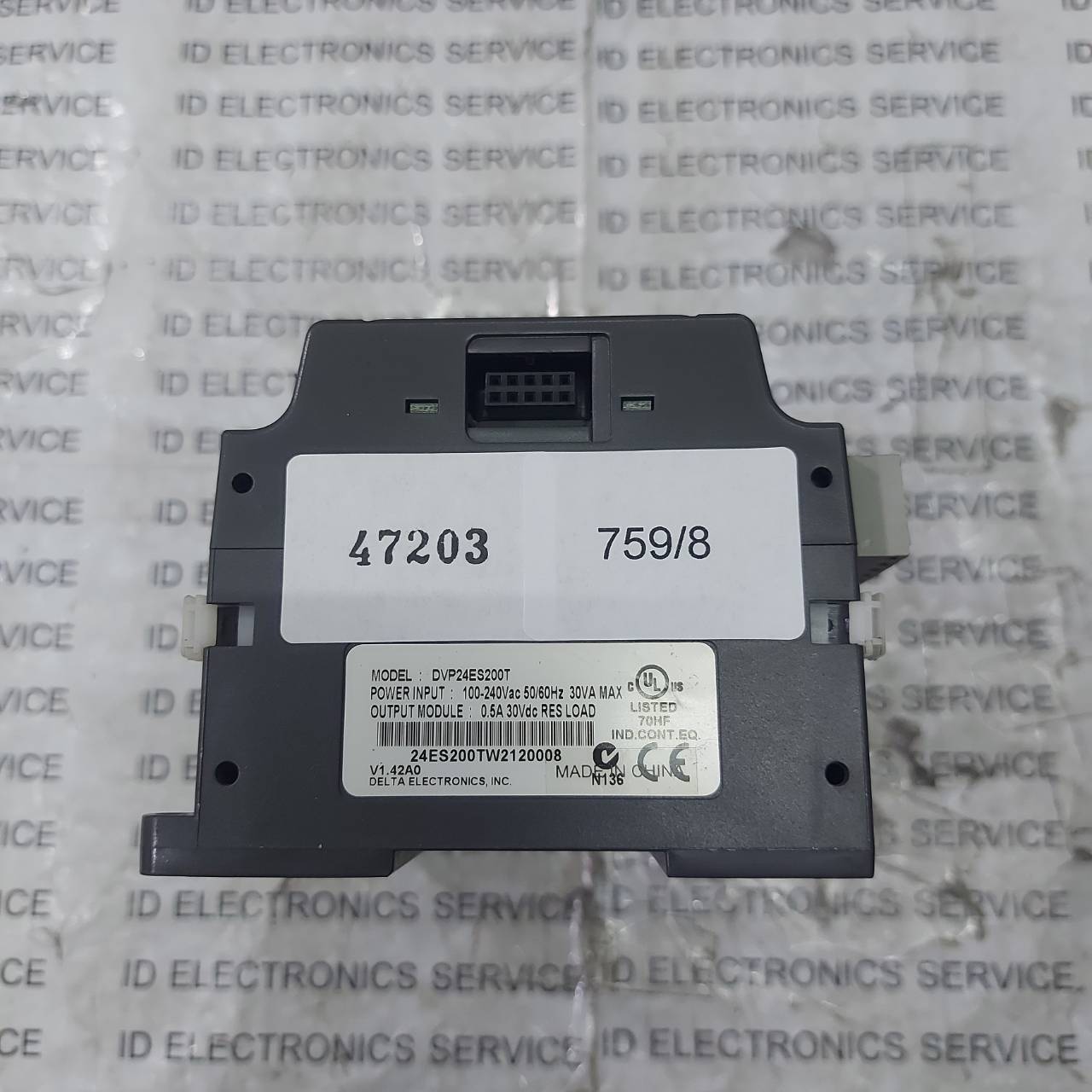 PLC " DELTA " MODEL : DVP24ES200T