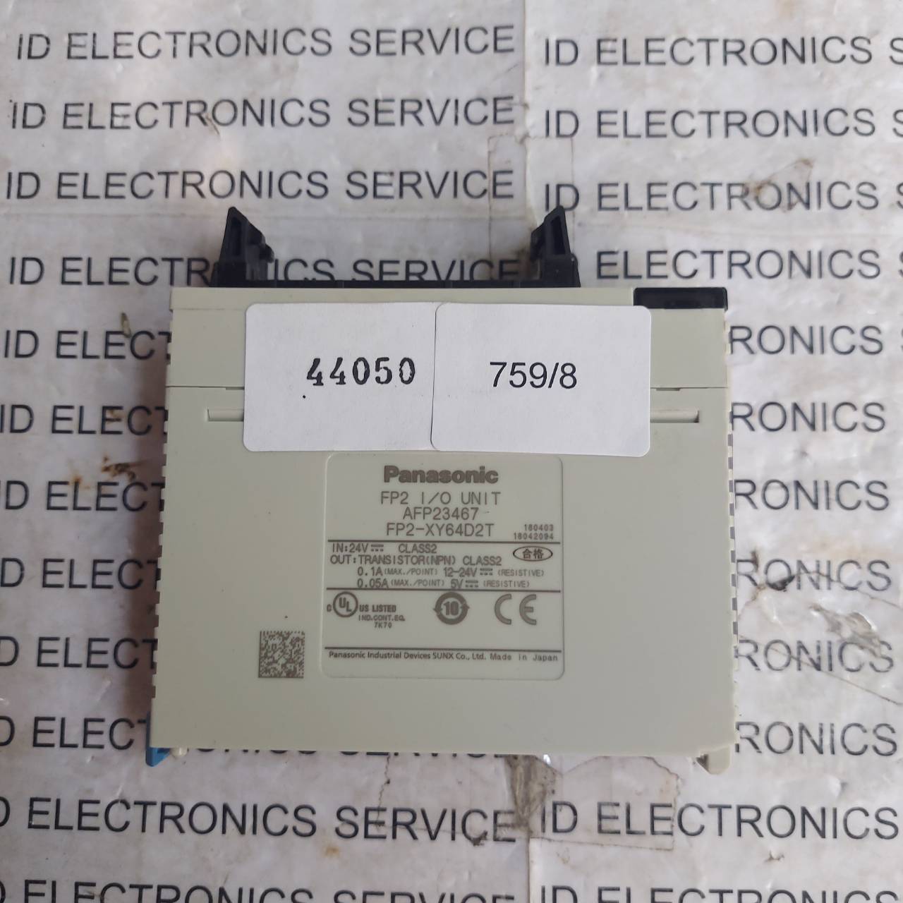 PLC " PANASONIC " MODEL : FP2-XY64D2T