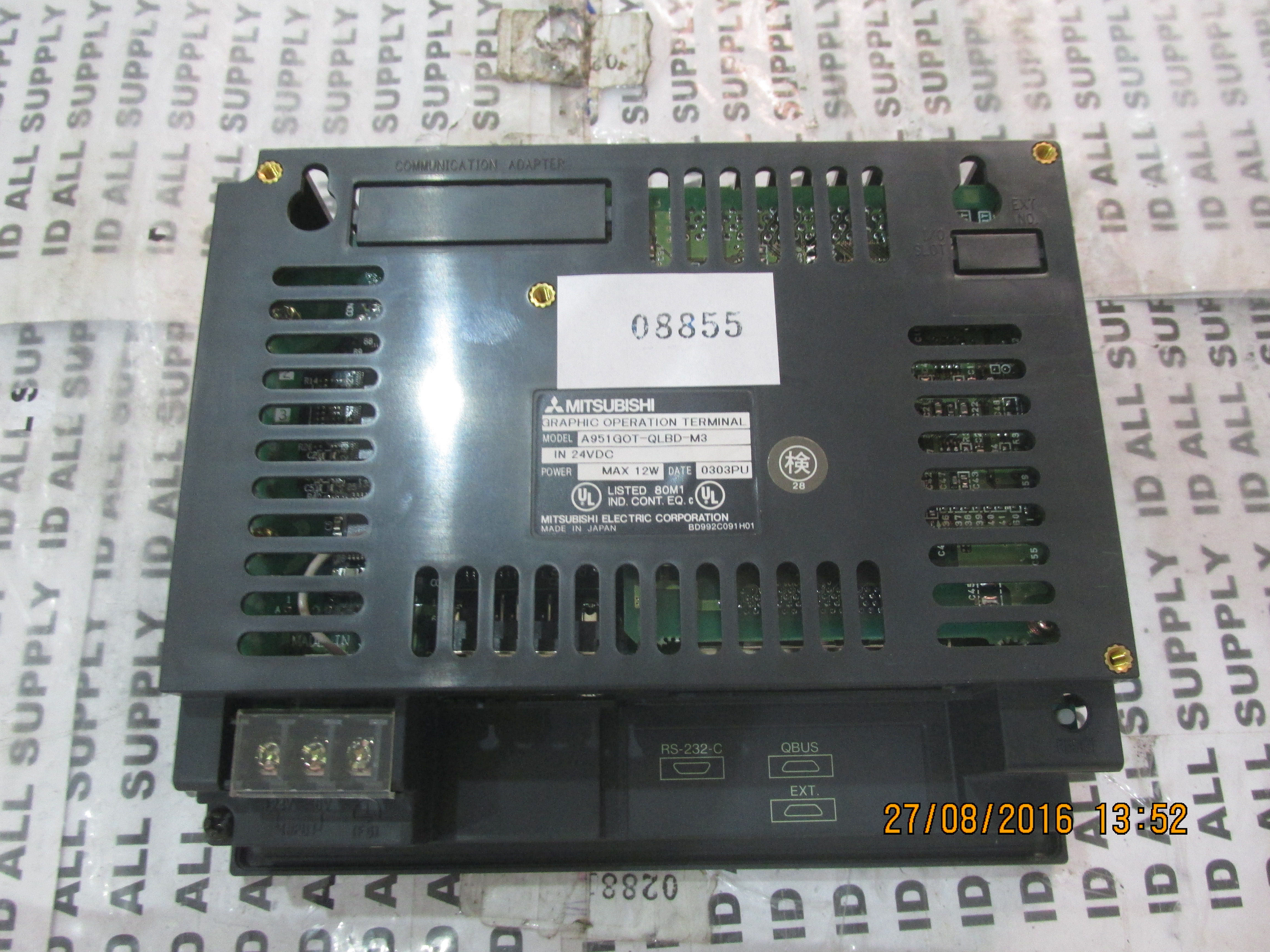 LCD TOUCH SCREEN " MITSUBISHI " MODEL : A951GOT-QLBD-M3