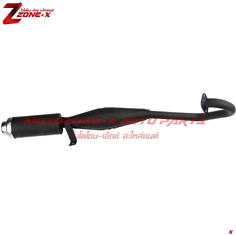 ท่อไอเสีย มอเตอร์ไซค์ สปอร์ต Exhaust pipe muffler 47-49cc Fit for 47cc 49cc Mini PIT Pocket Bike Chopper Scooter Quad Dirt Bike ATV ,ect. MOTOZONE-X(โมโตโซน-เอ็กซ์) Part อะไหล่