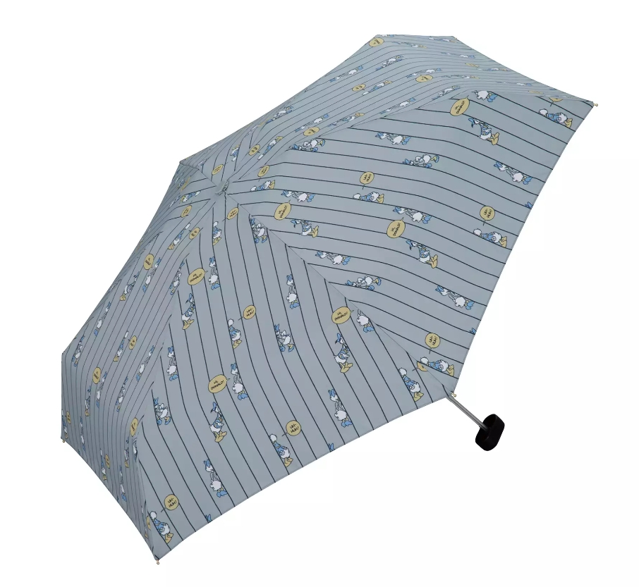 ร่มกันแดด ร่มกันฝน Wpc. © × donald duck Folding Umbrella (50 cm) Clutch Bag Type แบรนด์อันดับ 1 ของญี่ปุ่น