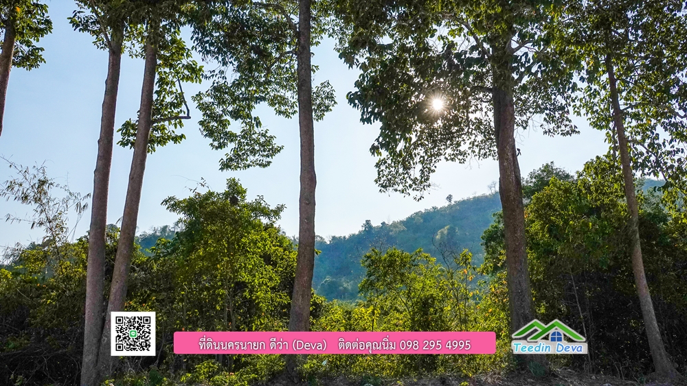 ที่ดินนครนายก วิวเขาพระ เขาใหญ่ ⭐ อยู่ใกล้แหล่งท่องเที่ยว เดินทางสะดวก ต.เขาพระ อ.เมือง จ.นครนายก