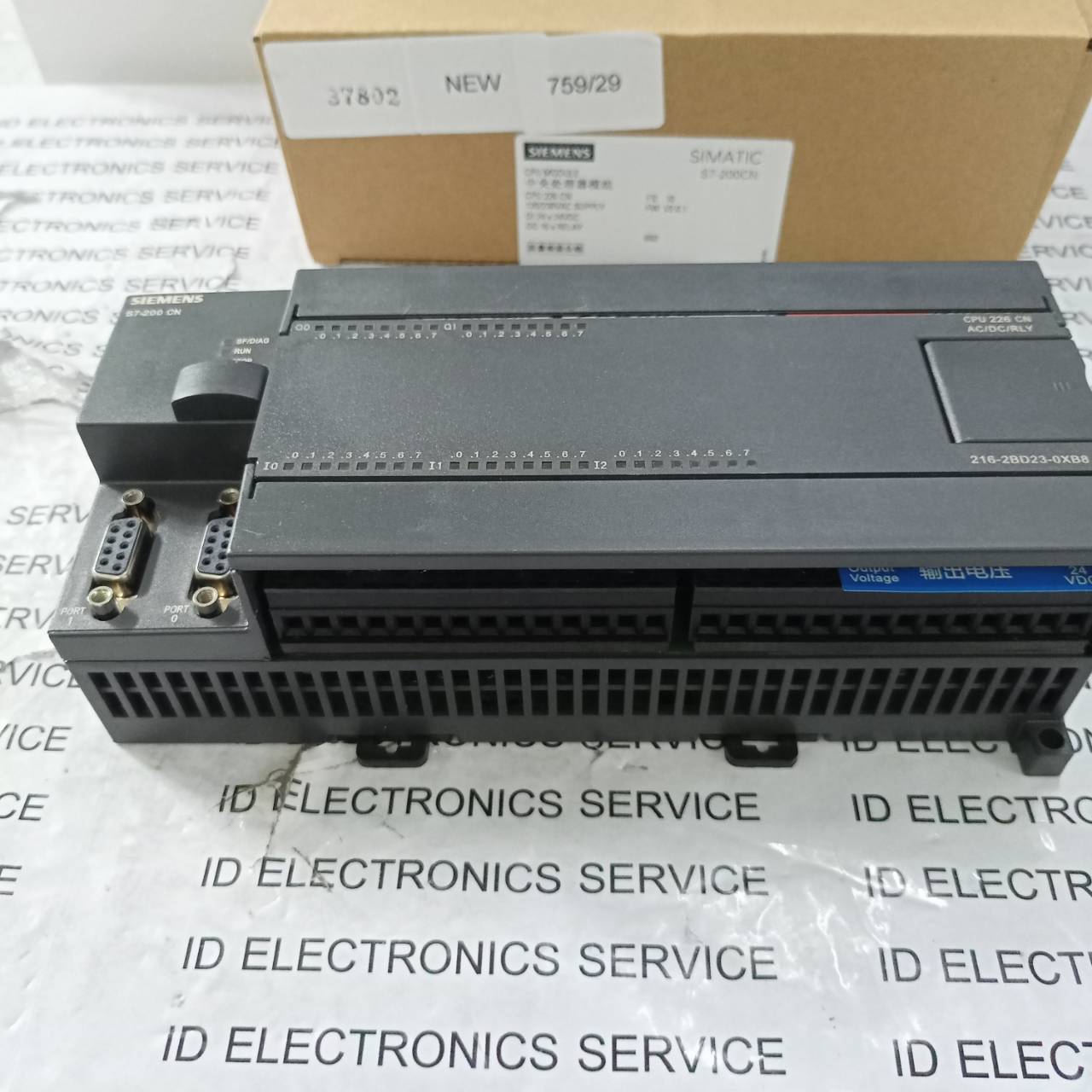 PLC " SIEMENS " MODEL : 6ES7 216-2BD23-0XB8