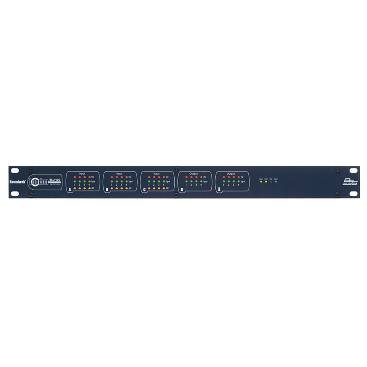 BSS BLU-100 12x8 Signal Processor with Digital Audio Bus