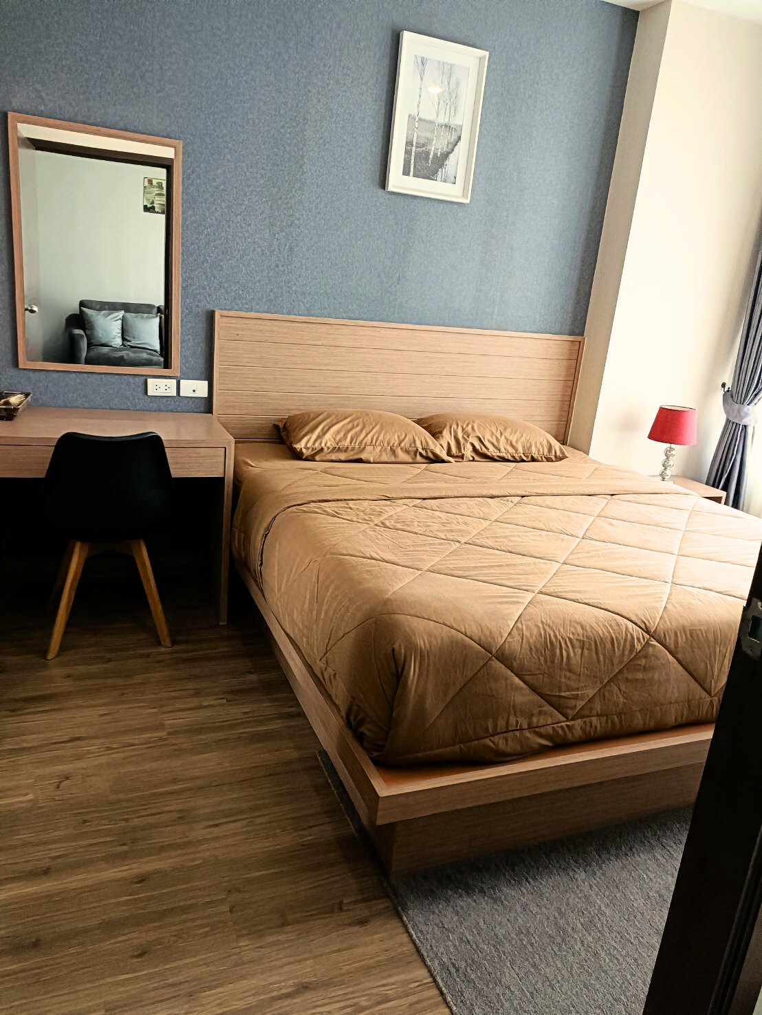 ขาย/เช่า คอนโด The Sky ศรีราชา ชั้น 11 ห้อง 1 bedroom 35.53 ตรม เฟอร์ครบ พร้อมเครื่องใช้ไฟฟ้า แอร์2เครื่อง ทีวี ตู้เย็น ไมโครเวฟ เครื่องทำน้ำอุ่น เครื่องซักผ้าฝาหน้า