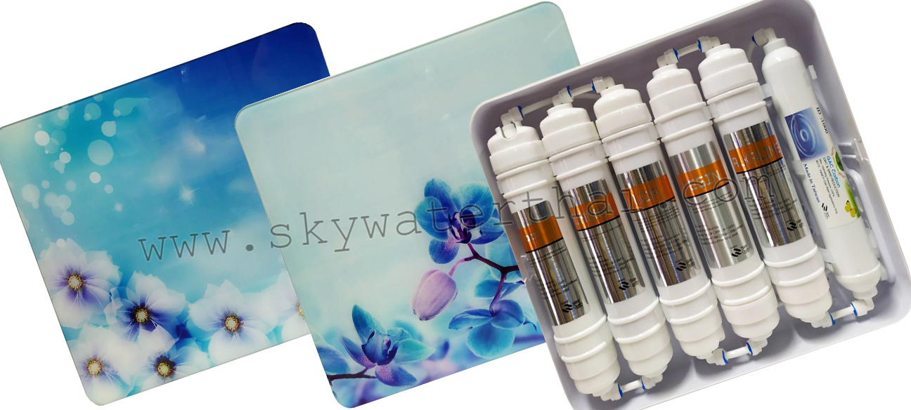 เครื่องกรองน้ำดื่ม 6 ขั้นตอน Inline