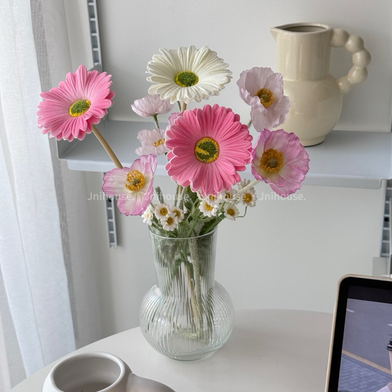 [พร้อมส่ง] Jnihouse : ดอกเยอบีร่า ดอกไม้ประดิษฐ์ [Artificial Gerbera]