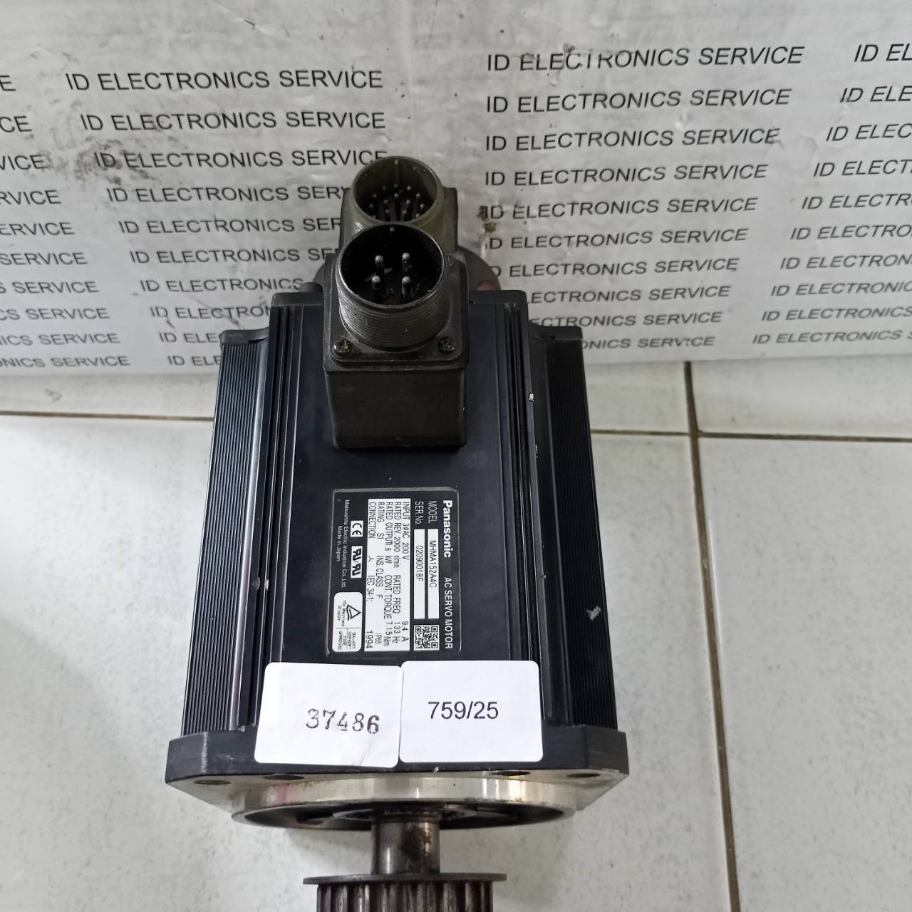 SERVO MOTOR " PANASONIC " MODEL : MHMA152A4C