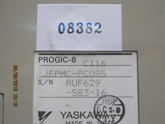 PLC " YASKAWA " MODEL : JEPMC-PC055