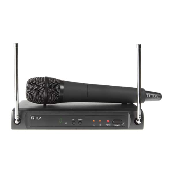 TOA WS-420-AS-ECB ชุดไมค์ลอยมือถือเดี่ยว ย่าน UHF คลื่นความถี่ 803-806 MHz