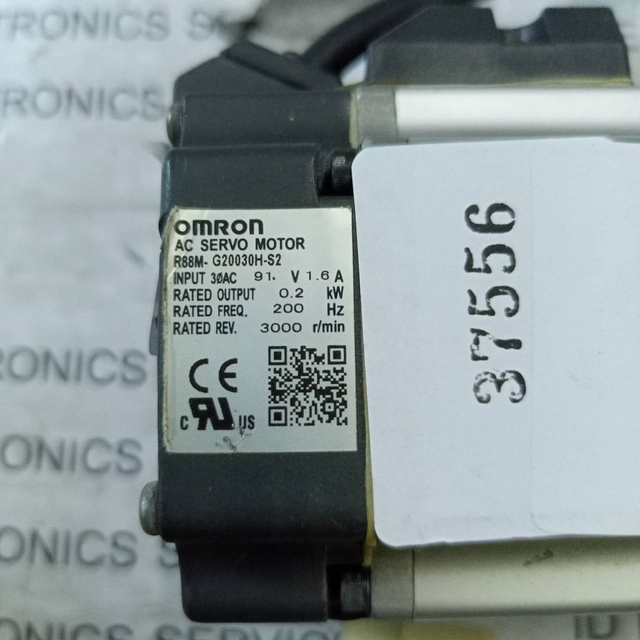 จำหน่าย ซ่อม SERVO MOTOR OMRON R88M-G20030H-S2