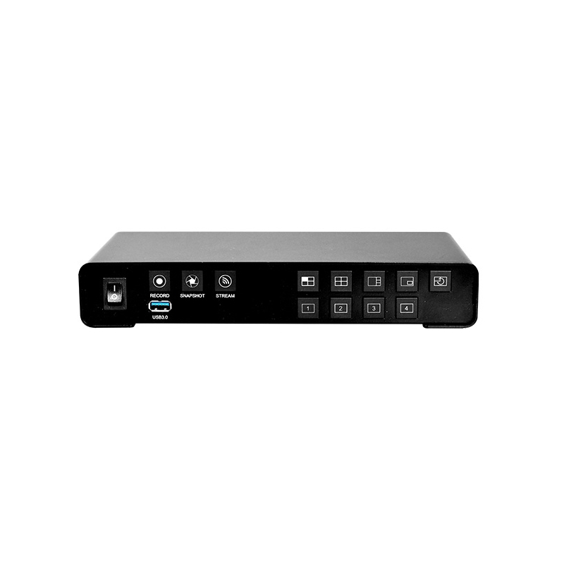 NEXIS YS-SW41S ALL-IN-ONE 4 CH SDI SWITCH, RECORD, STREAMING BOX