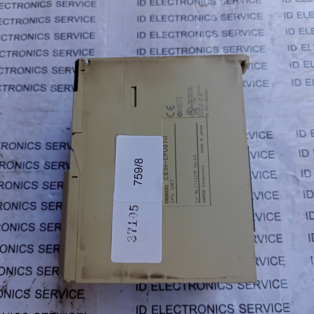 PLC " OMRON " MODEL : CS1H-CPU67H