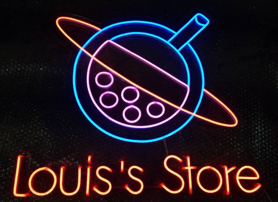 #ป้ายไฟนีออนดัดled