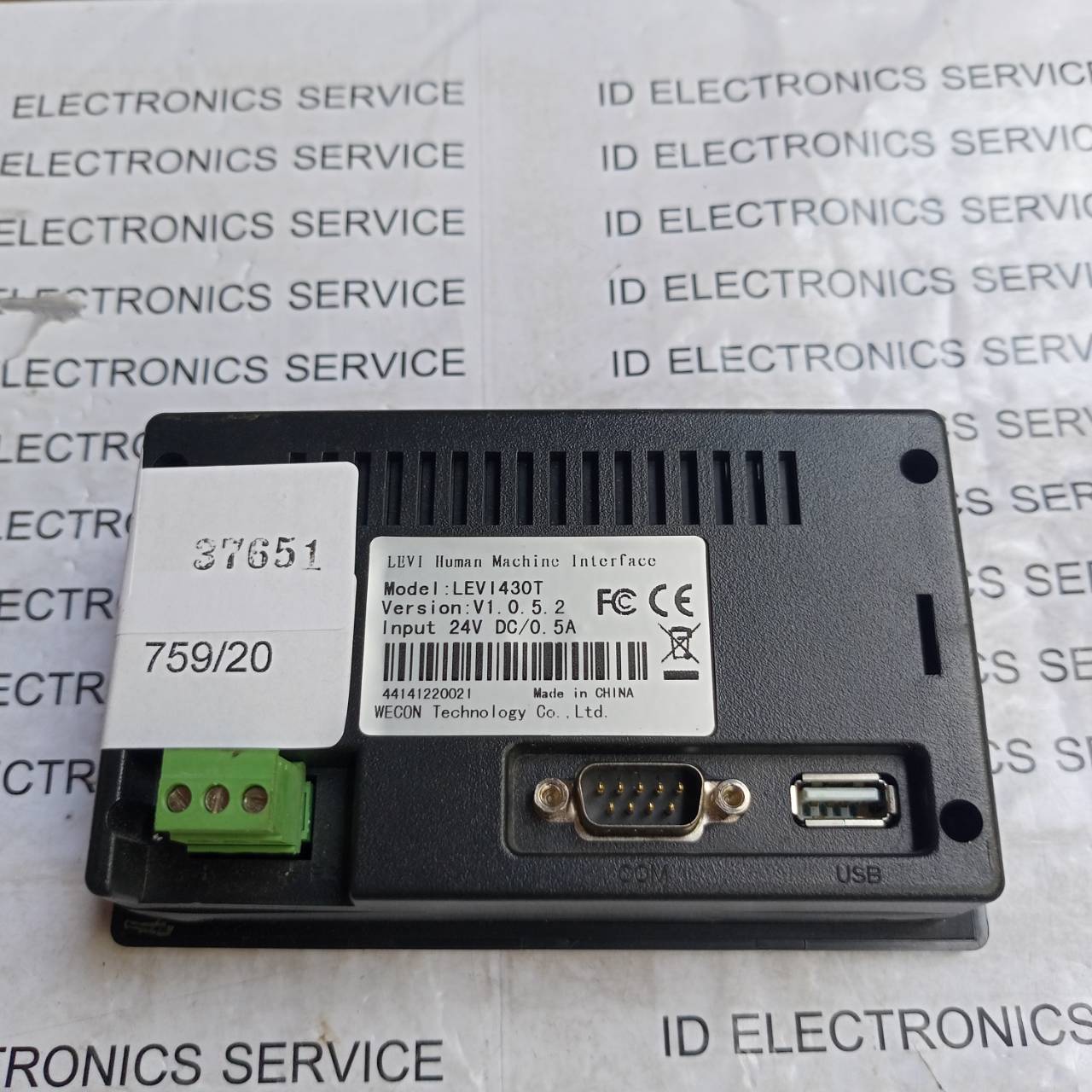 LCD TOUCH SCREEN " WECON " MODEL : LEVI430T