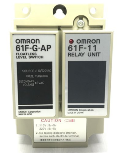 61F-G-AP 220VAC : โฟลทเลส OMRON อุปกรณ์ควบคุมระดับน้ำ Floatless level