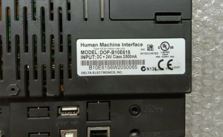 LCD TOUCH SCREEN " DELTA " MODEL : DOP-B10E615