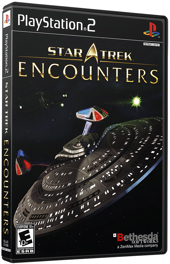 แผ่นเกมส์ PS2 : Star Trek - Encounters