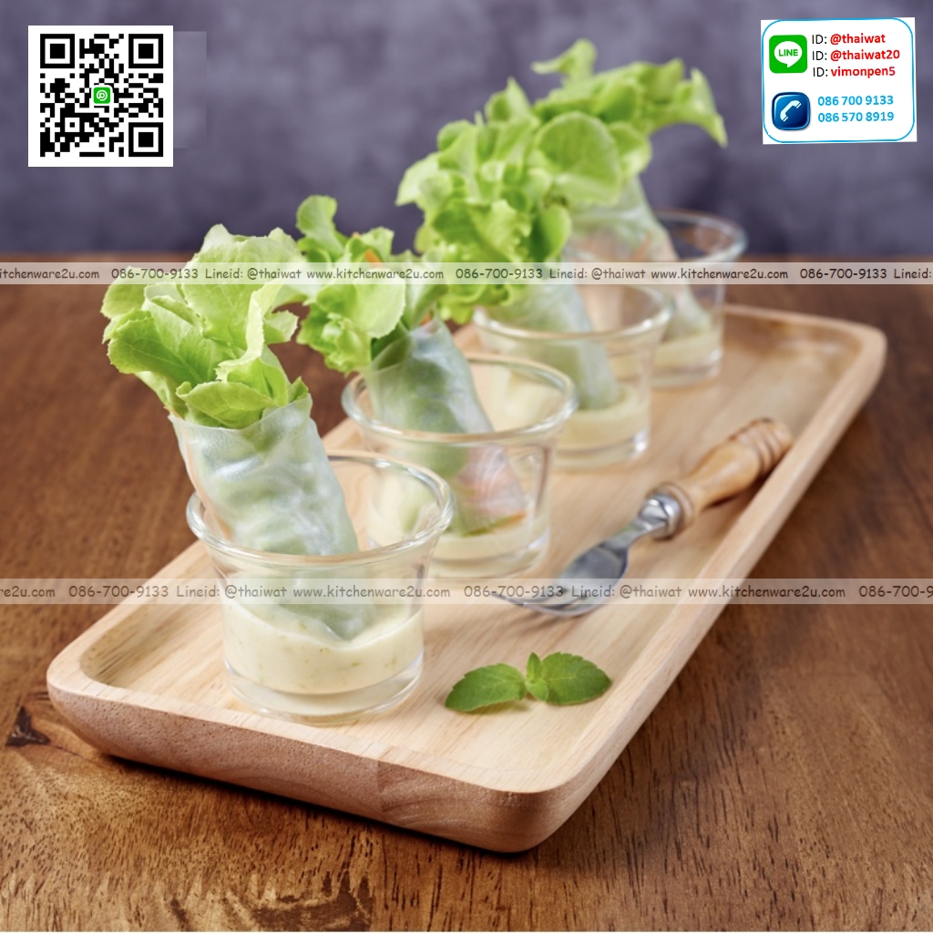 P12128 แก้วใส่เทียน รุ่น Aroma T.Light Holder No.541006 ขนาด 1.9 ออนซ์ (6.3*6.3*4.4 cm) ราคาขายส่งต่อ 1 ลัง: 144 ใบ: 930 บต่อลัง