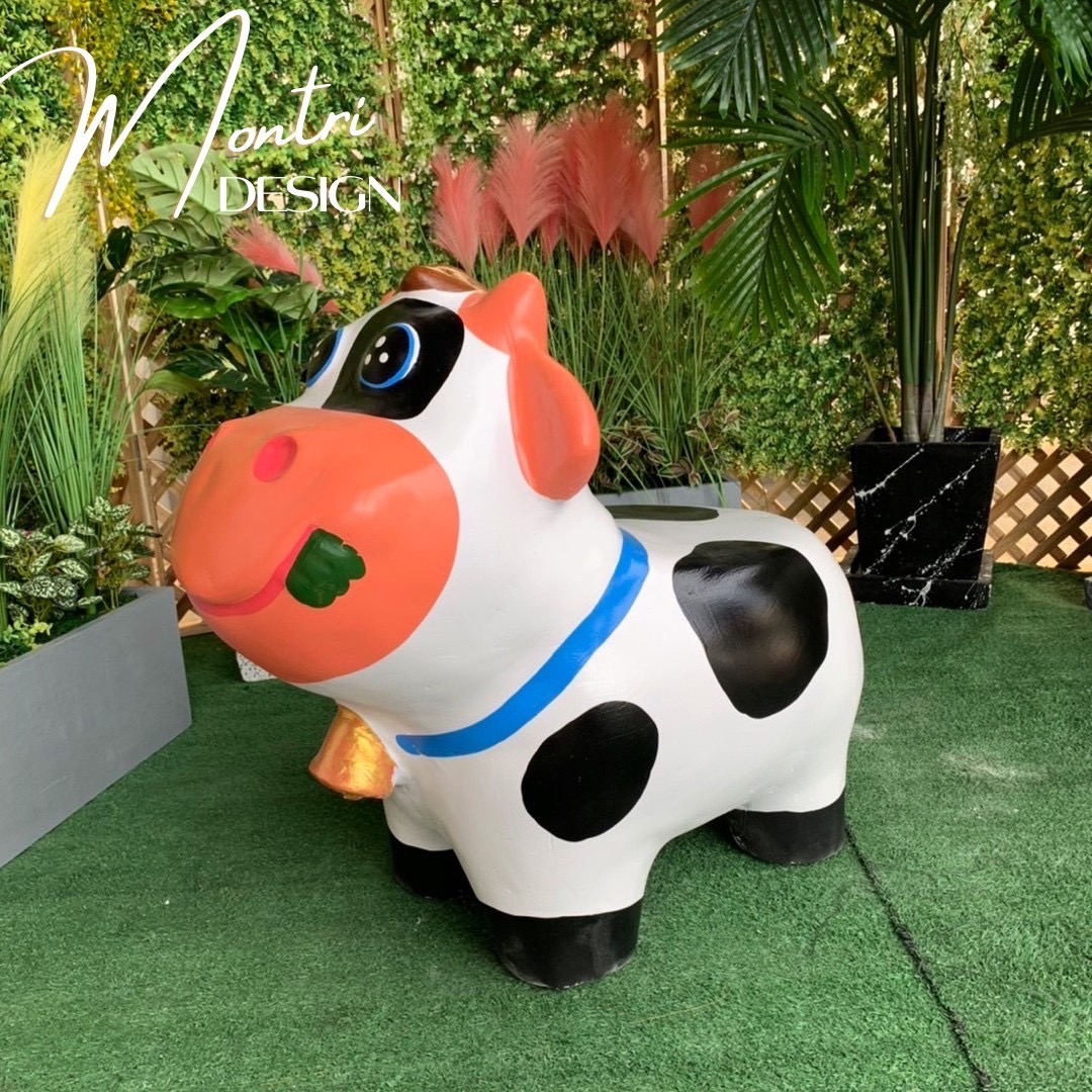 รูปสัตว์ปูนปั้นแต่งสวน ตุ๊กตาแต่งสวน ตุ๊กตาแต่งรูปสุนัข ตุ๊กตาแต่งสวนรูปวัว ตุ๊กตาแต่งสวนรูปม้าโพนี่ รูปปั้นม้าโพนี่ set 3 ตัว สุดคุ้ม