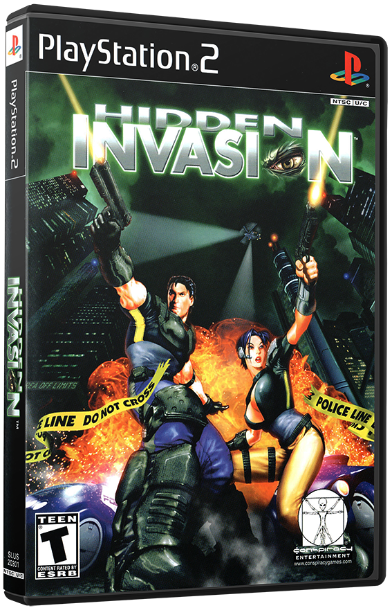 แผ่นเกมส์ PS2 : Hidden Invasion