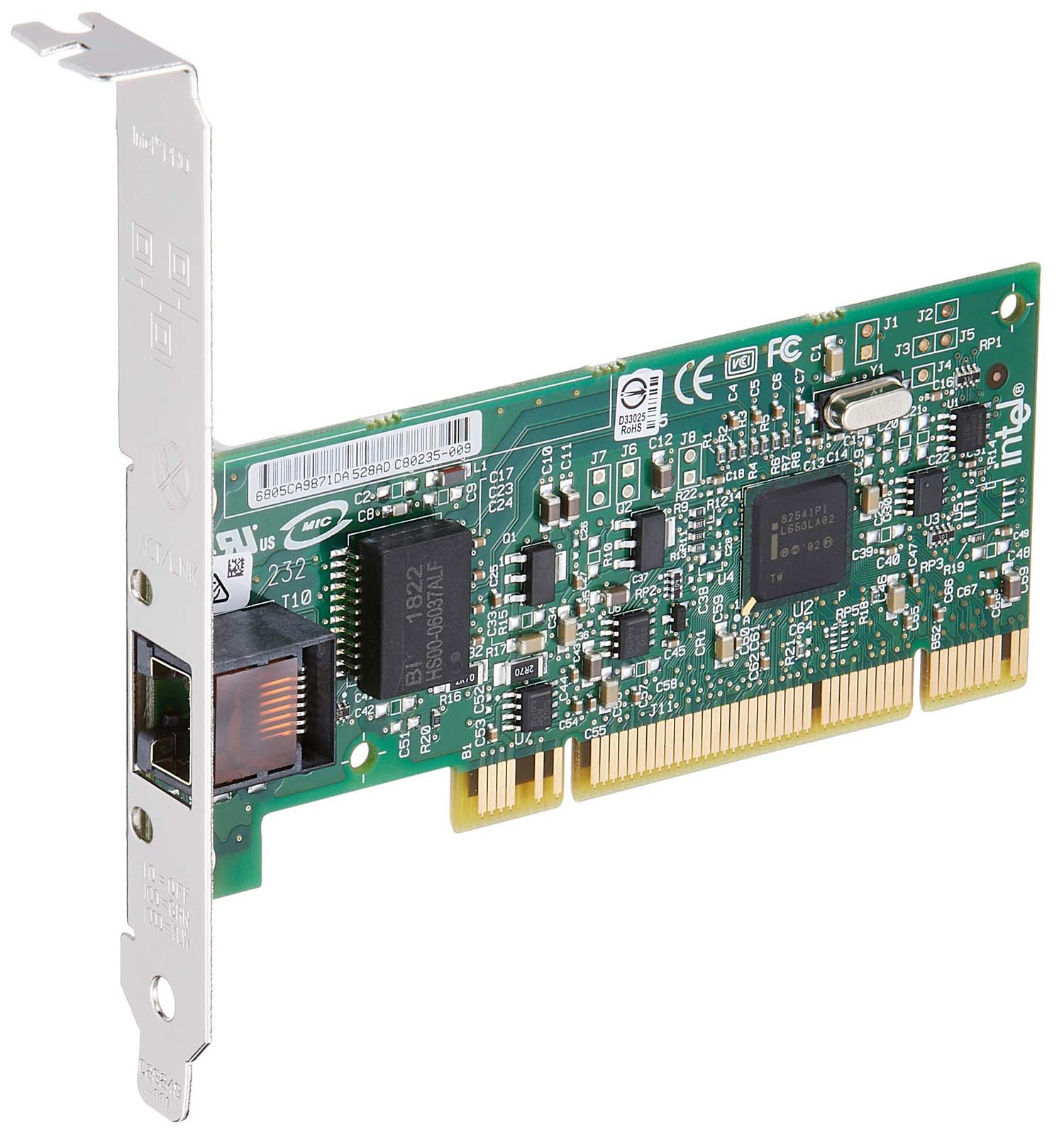 Intel Pro/1000 GT Desktop Network Adapter (PWLA8391GTBLK)